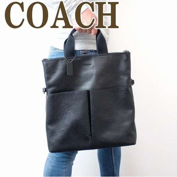 Coach Charles fold over tote - Picture 2 of 8